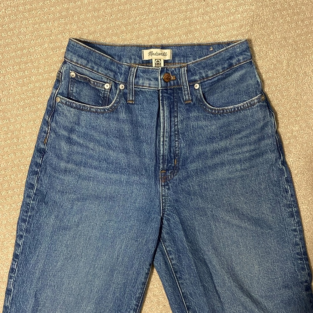 Madewell Perfect Vintage Wide-Leg Crop Jean